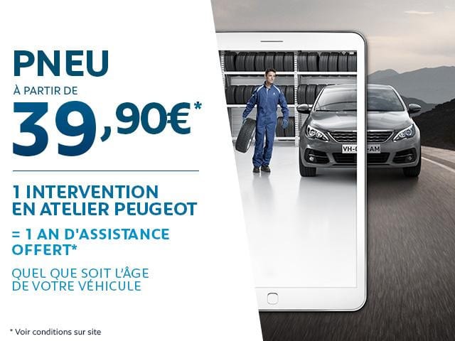 Pneumatiques à partir de 39,90€